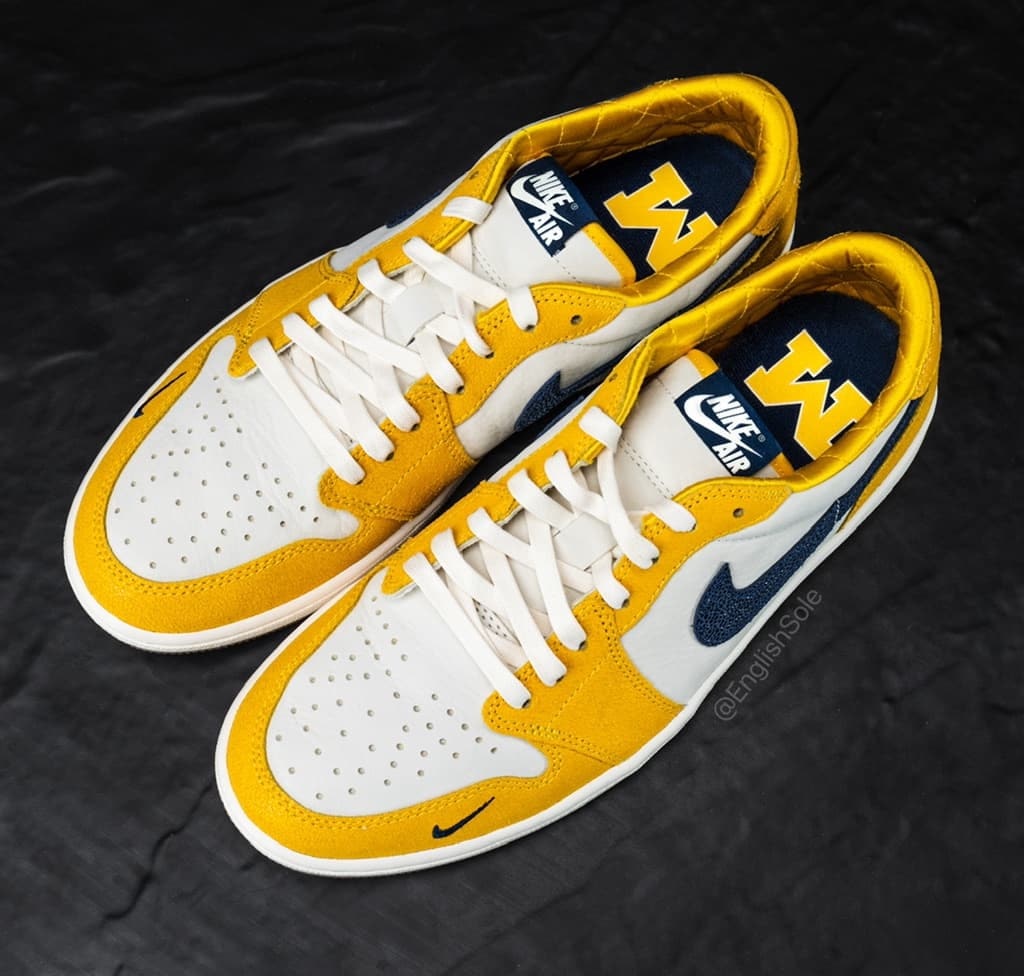 Air Jordan 1 Low OG "Michigan" PE