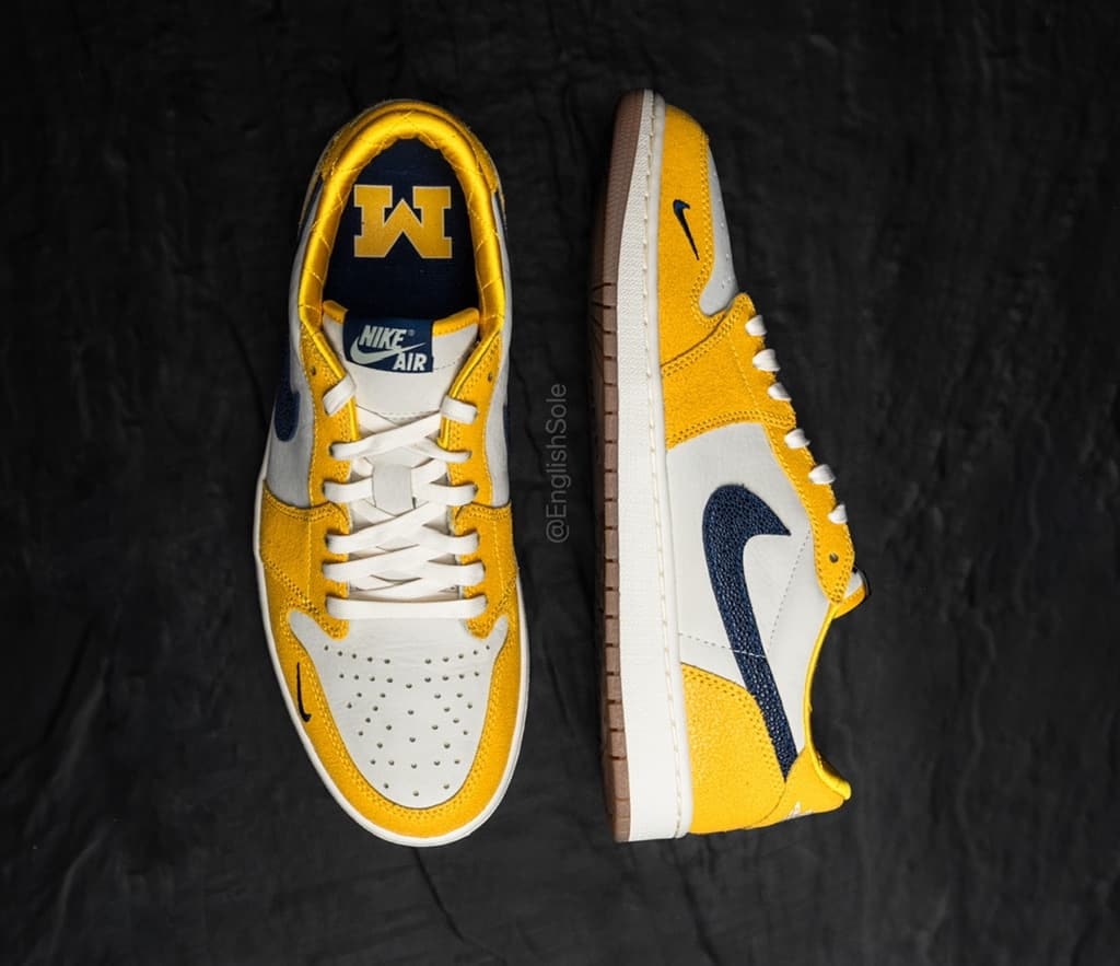 Air Jordan 1 Low OG "Michigan" PE