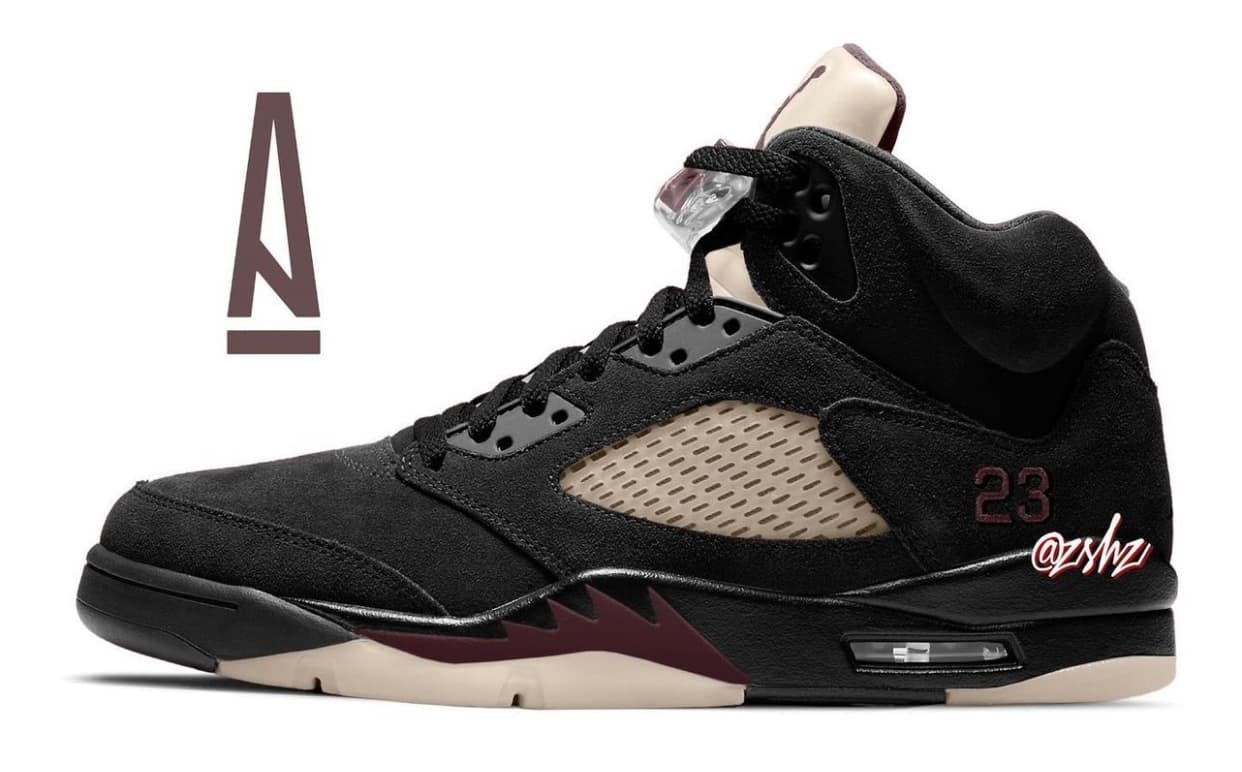 A Ma Maniere x Air Jordan 5 “Black”