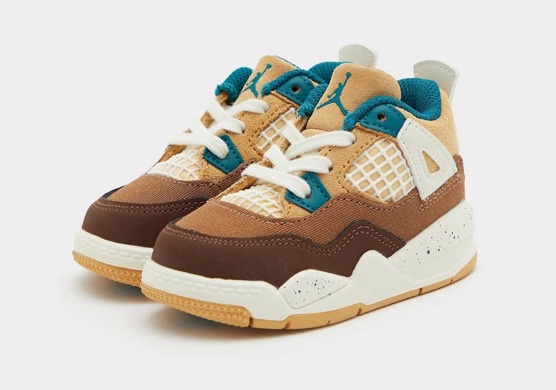 Air Jordan 4 TD “Brown/Teal”