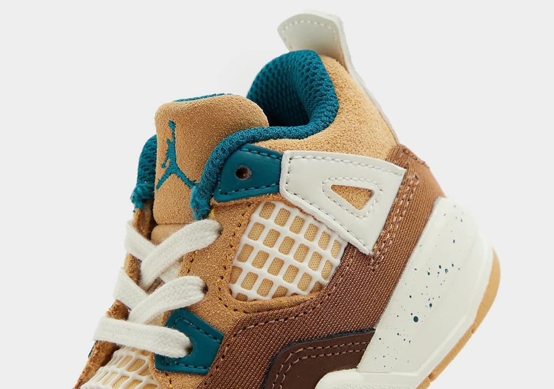 Air Jordan 4 TD “Brown/Teal”