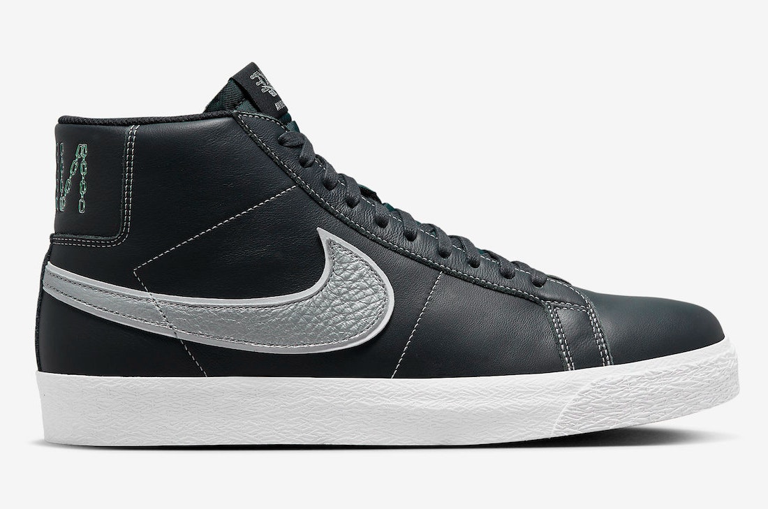 Mason Silva x Nike SB Zoom Blazer Mid "Dark Obsidian"