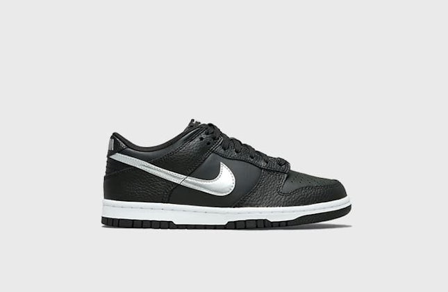 Nike Dunk Low GS “Black/Silver” Nike Dunk Low GS “Black/Silver”