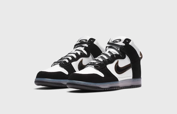 Slam Jam x Nike Dunk High "Clear Black"