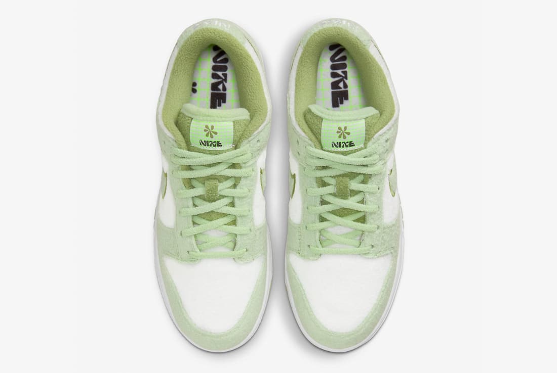 Nike Dunk Low "Fleece" (Green)