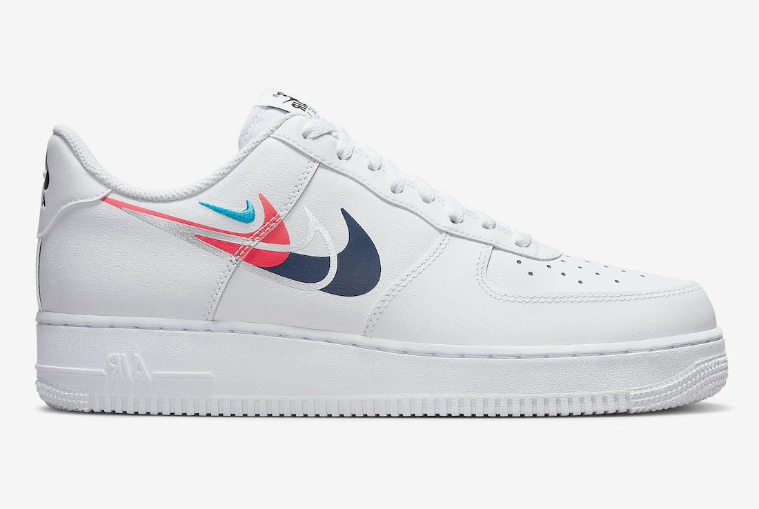 Nike Air Force 1 Low "Multi Swoosh" (Midnight Navy)