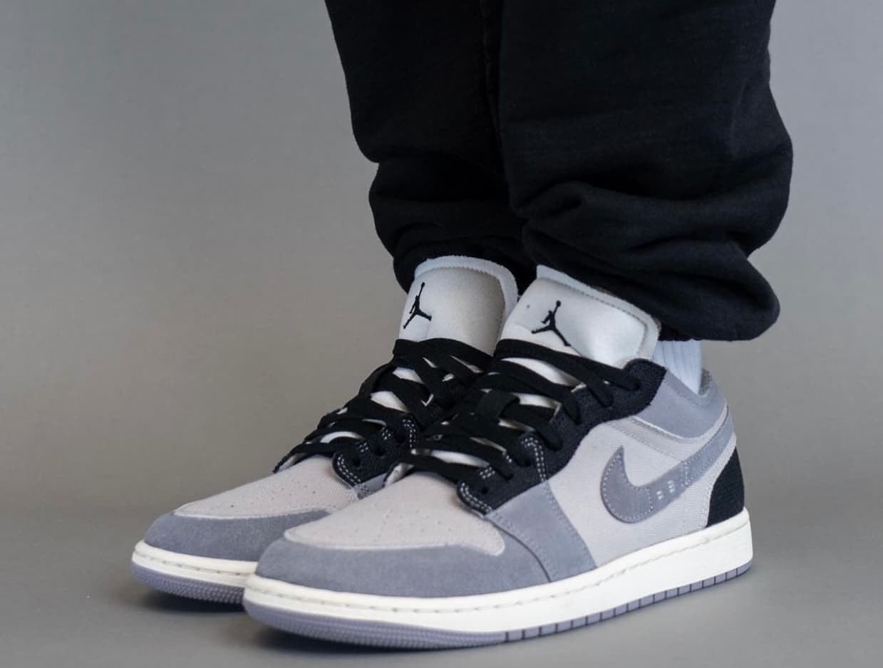 Air Jordan 1 Low Craft “Cement Grey”