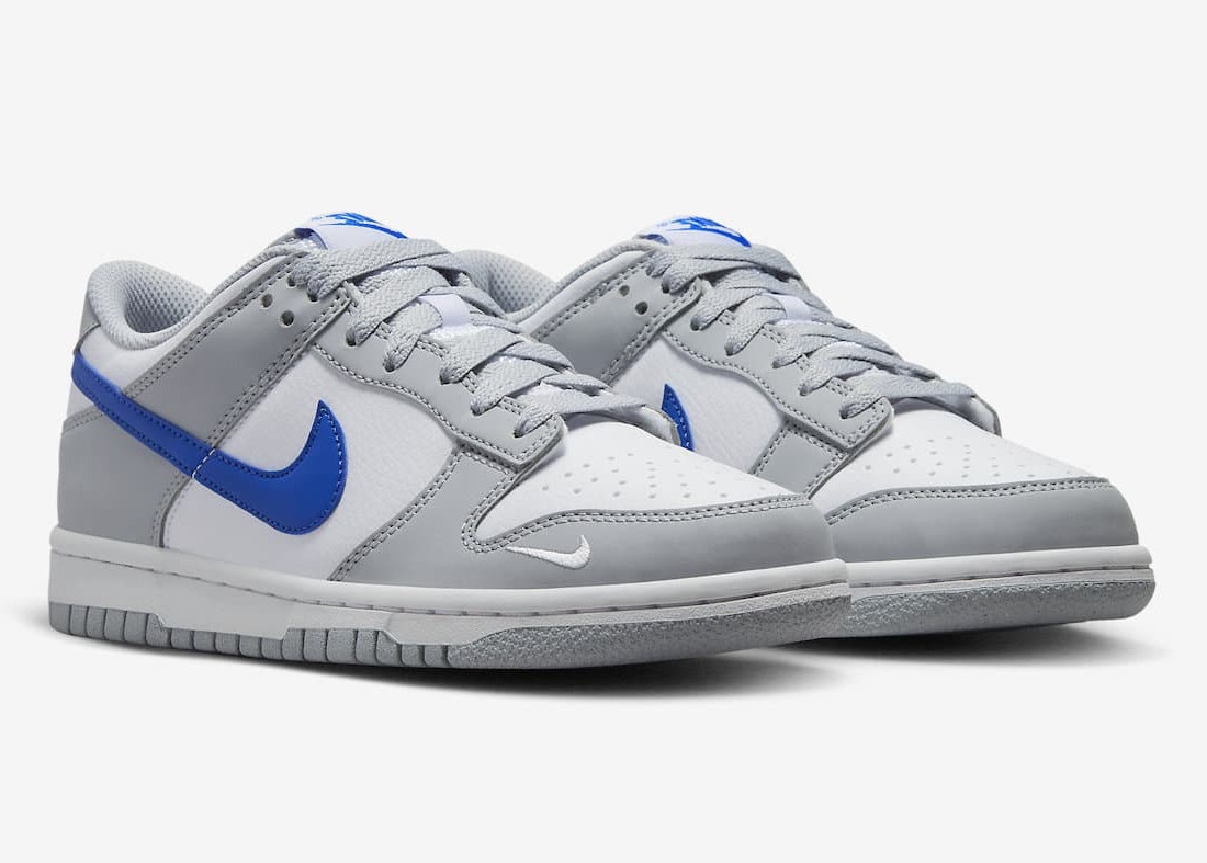 Nike Dunk Low GS "Grey/Royal Blue"