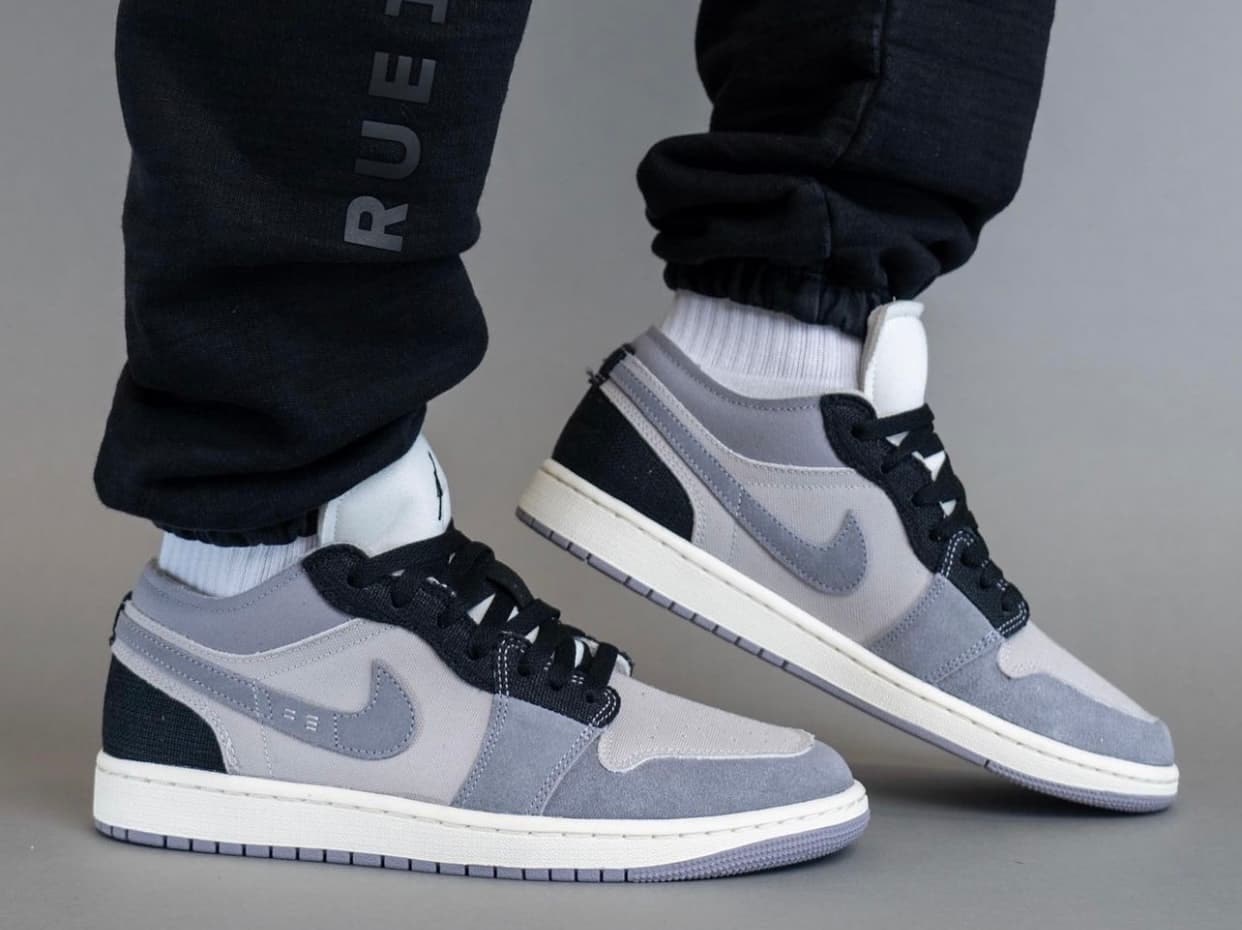 Air Jordan 1 Low Craft “Cement Grey”