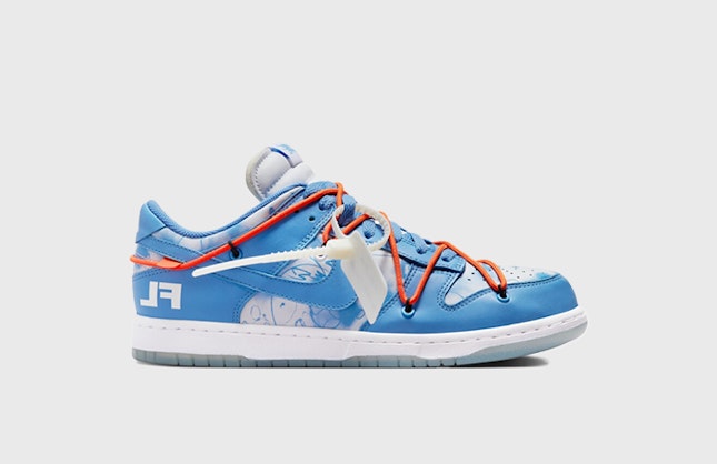 Off-White x Futura x Nike Dunk Low "UNC"
