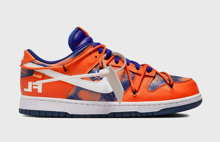 Off-White x Futura x Nike Dunk Low "Syracuse"