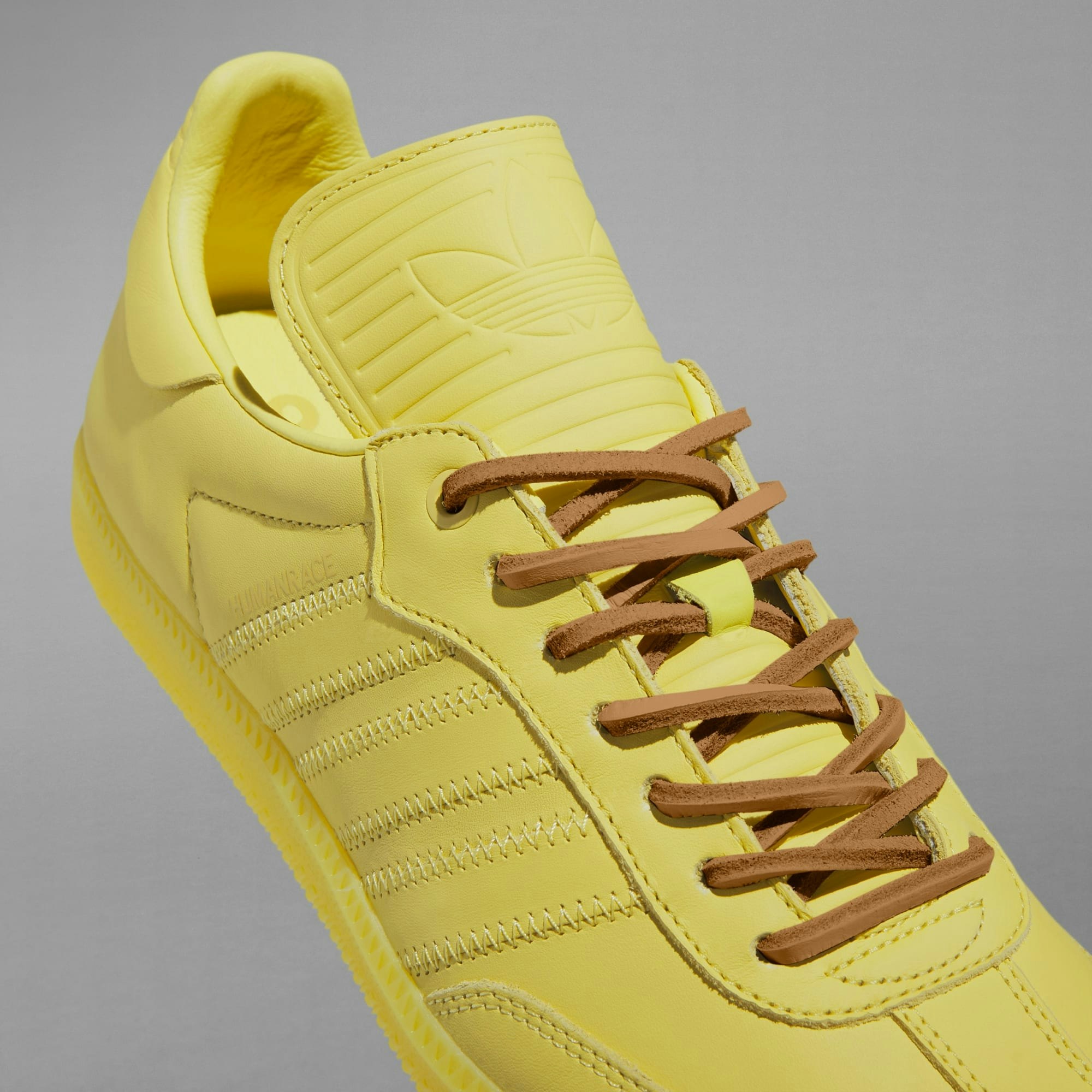 Pharrell Williams x adidas Samba "Humanrace" (Yellow)