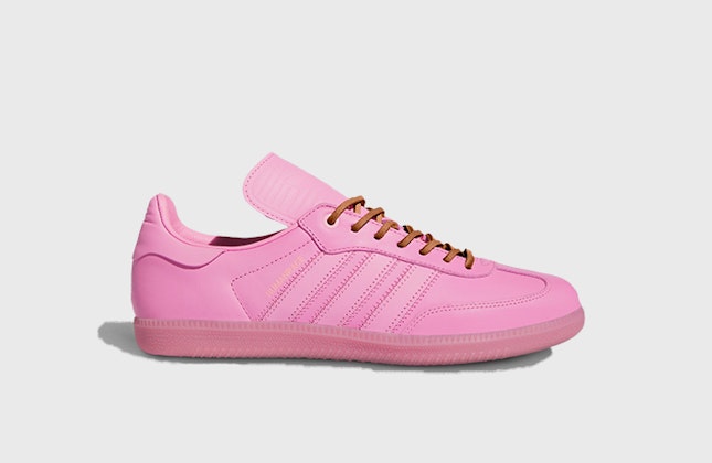 Pharrell Williams x adidas Samba "Humanrace" (Pink) Pharrell Williams x adidas Samba "Humanrace" (Pink)
