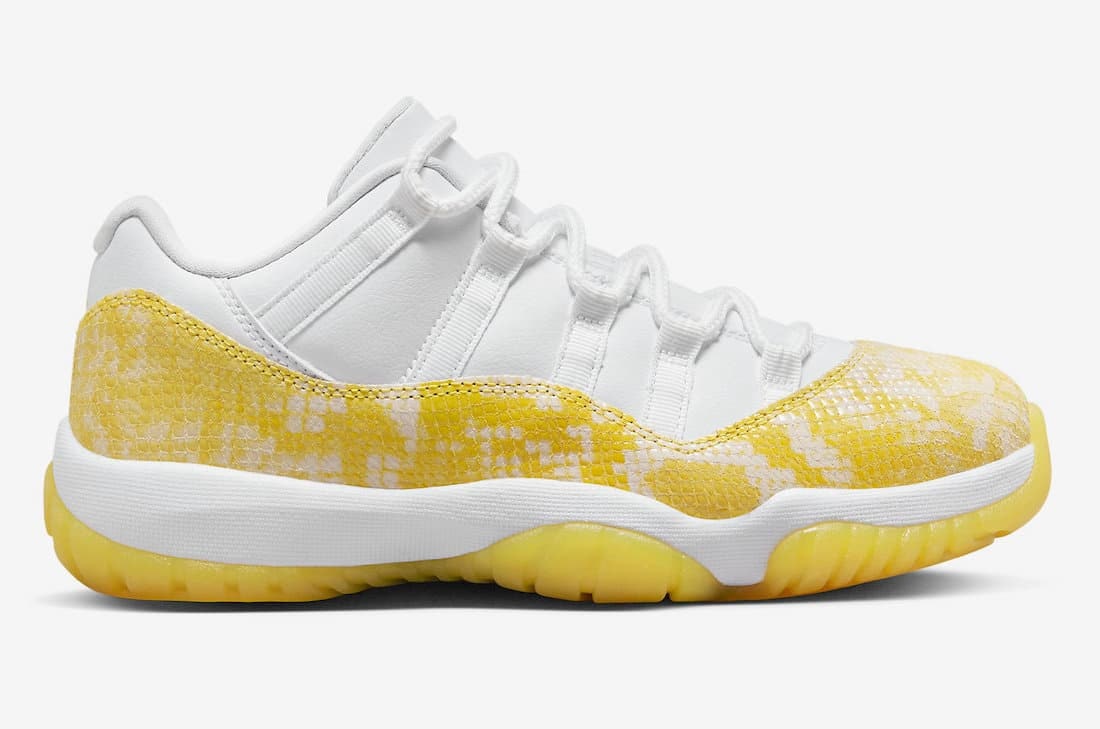 Air Jordan 11 Low "Yellow Snakeskin"