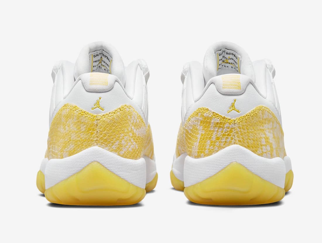 Air Jordan 11 Low "Yellow Snakeskin"