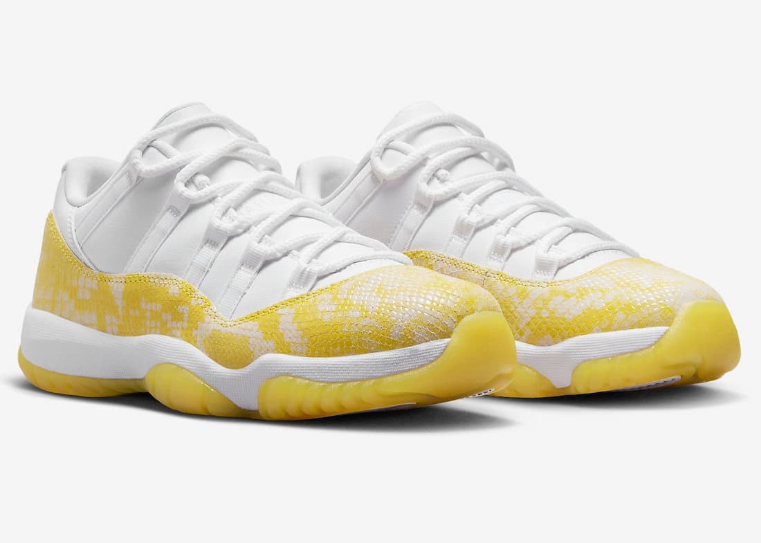 Air Jordan 11 Low "Yellow Snakeskin"