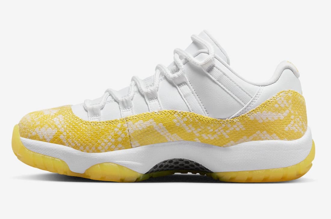 Air Jordan 11 Low "Yellow Snakeskin"