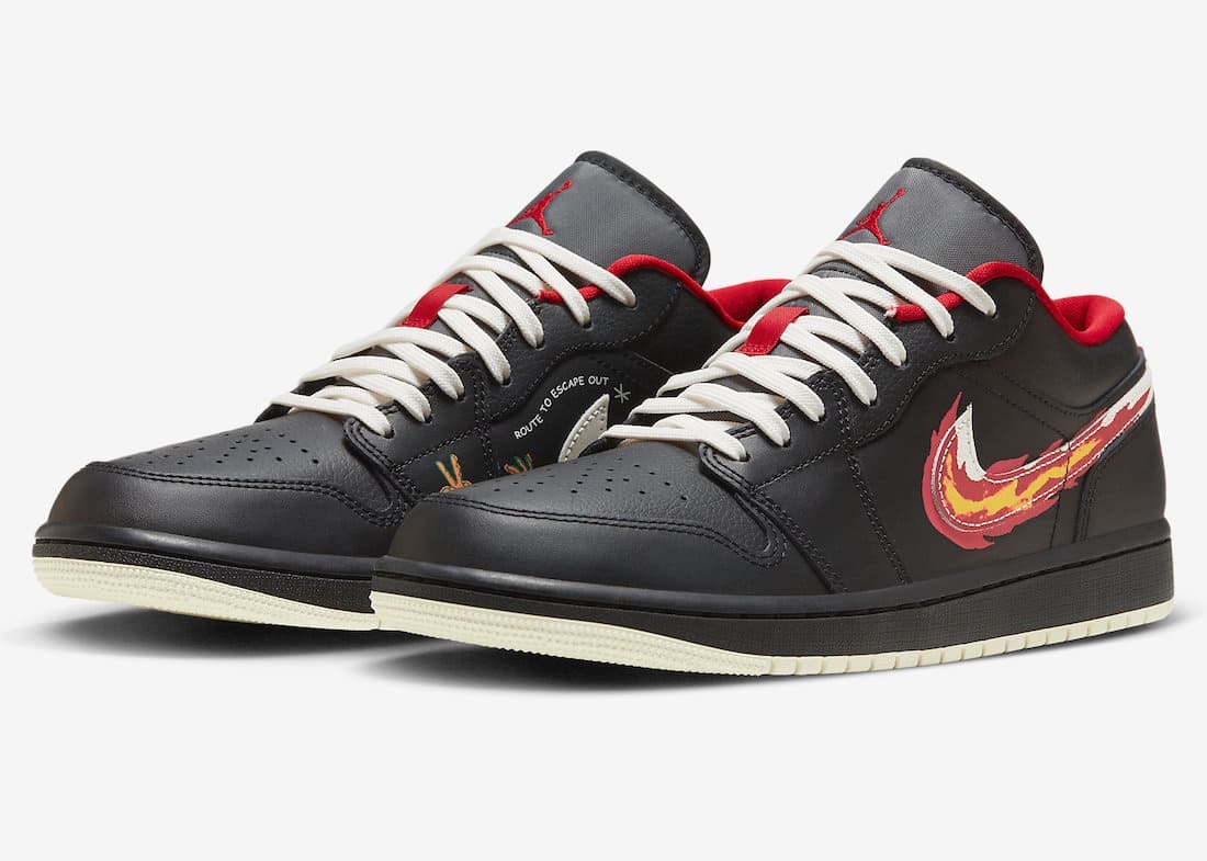 Air Jordan 1 Low “Born To Fly” Black