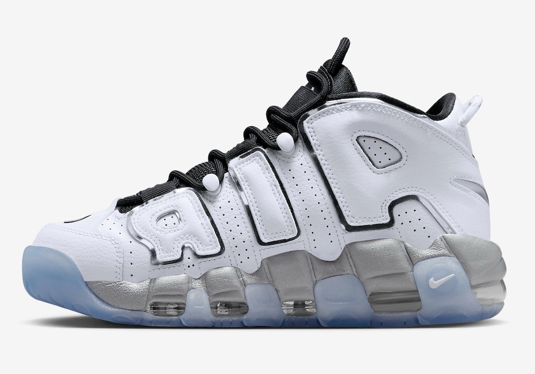 Nike Air More Uptempo "White Metallic"