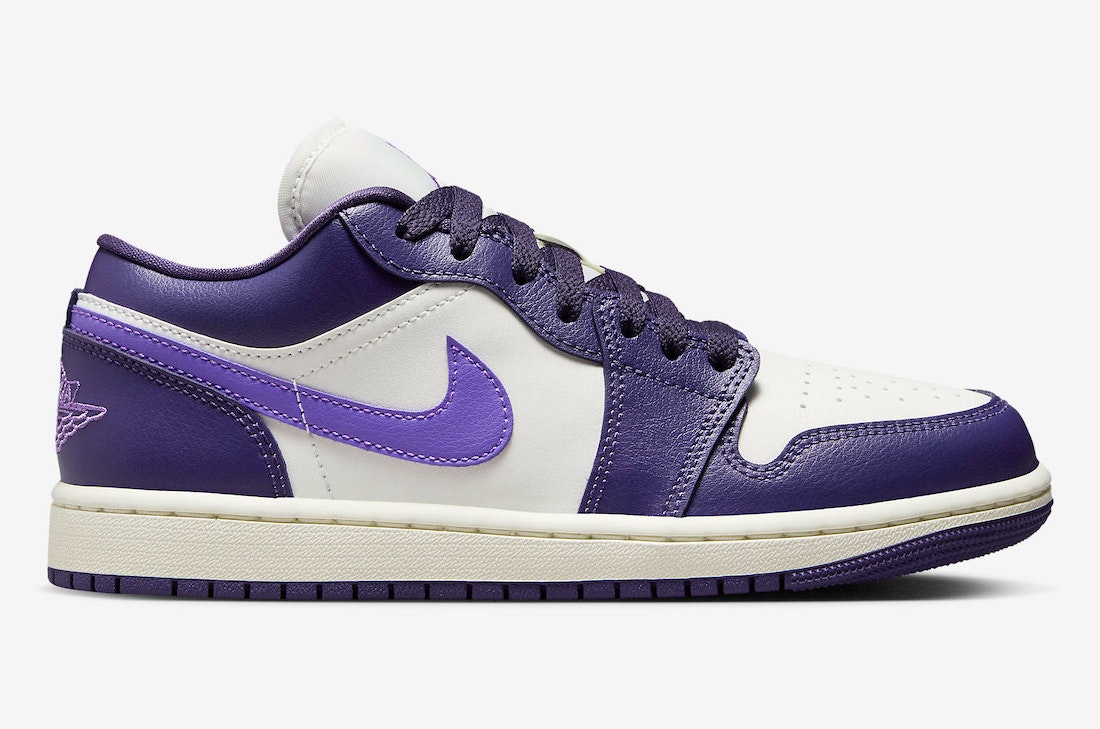 Aj1 low purple top