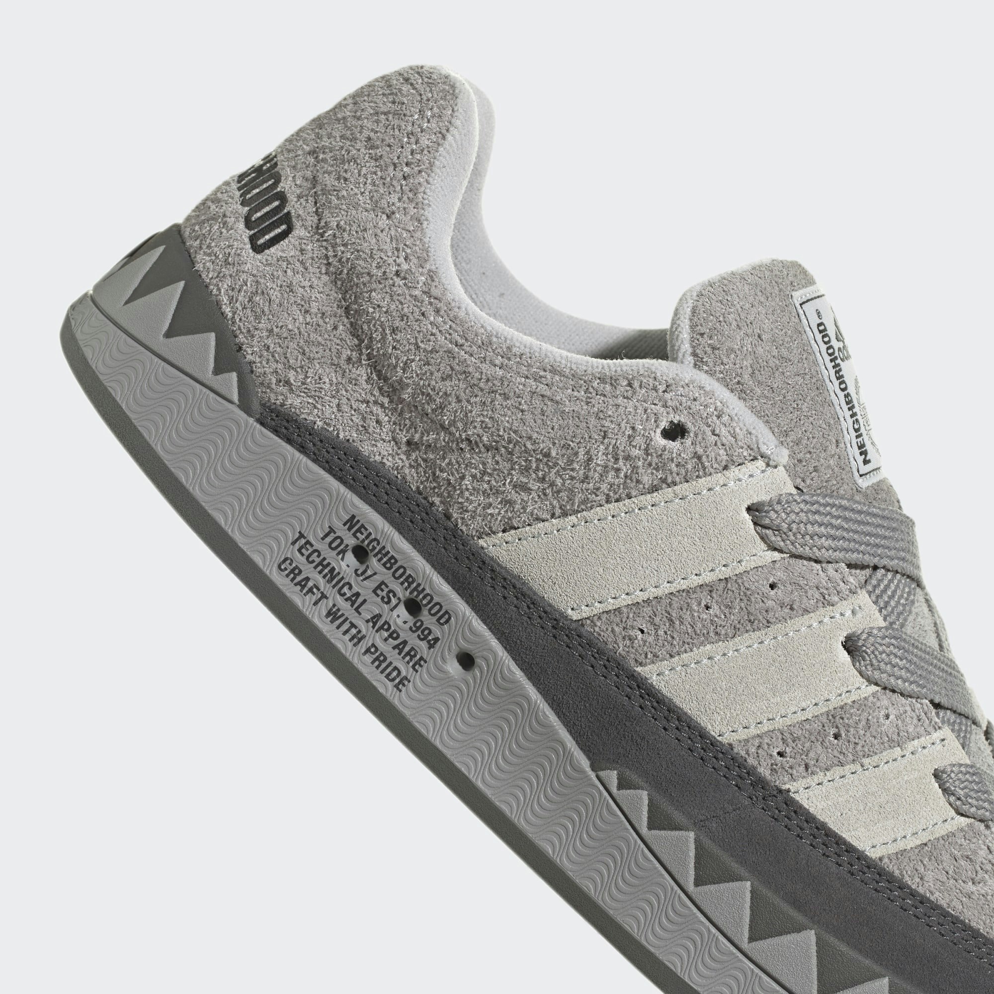 Neighborhood x adidas Adimatic "Charcoal Solid Grey"