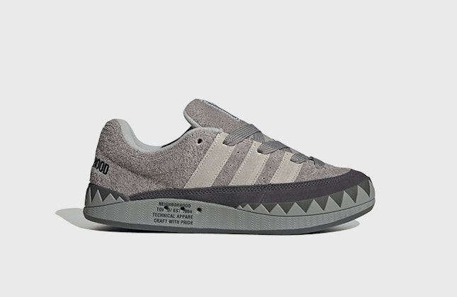 Neighborhood x adidas Adimatic "Charcoal Solid Grey"
