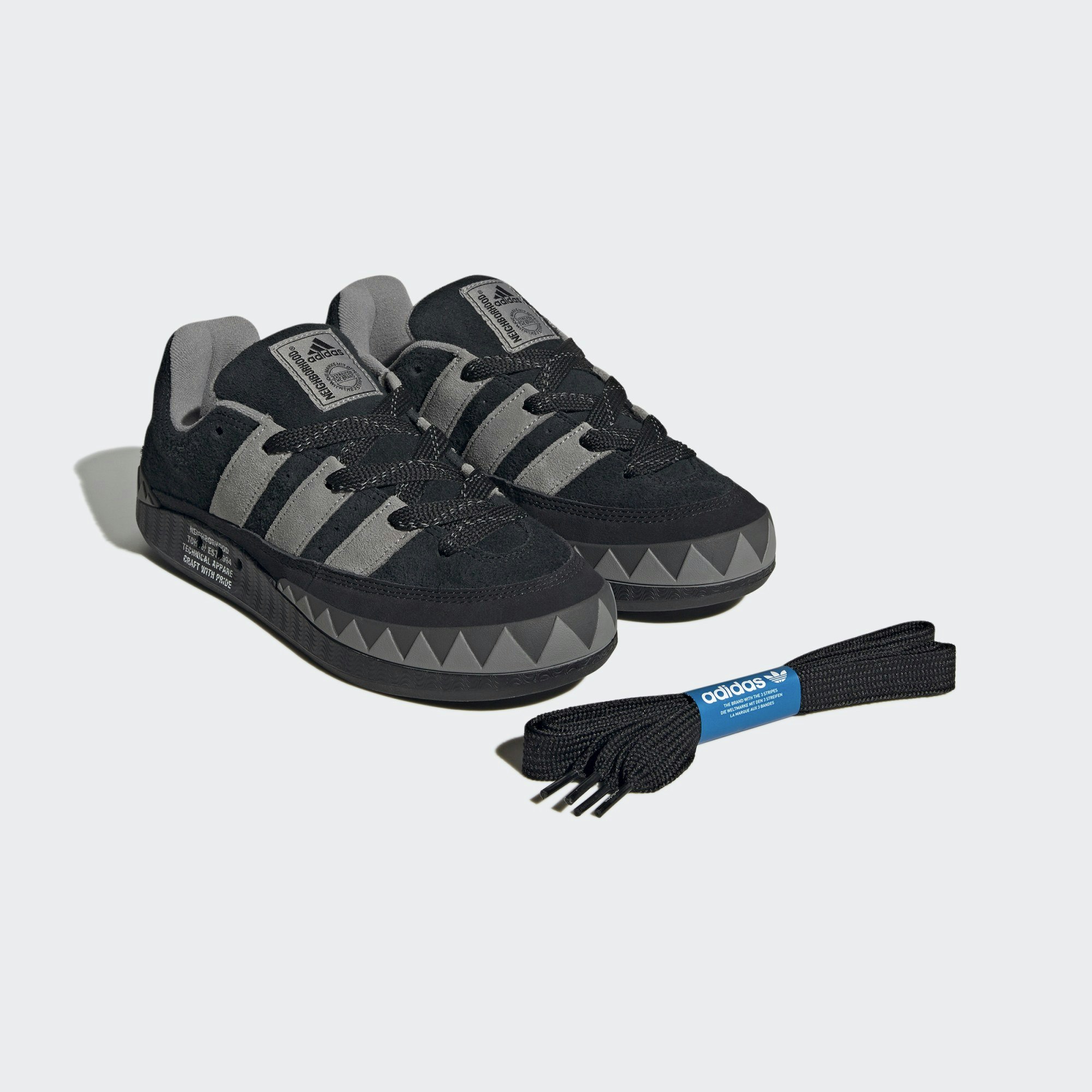 Neighborhood x adidas Adimatic "Core Black"