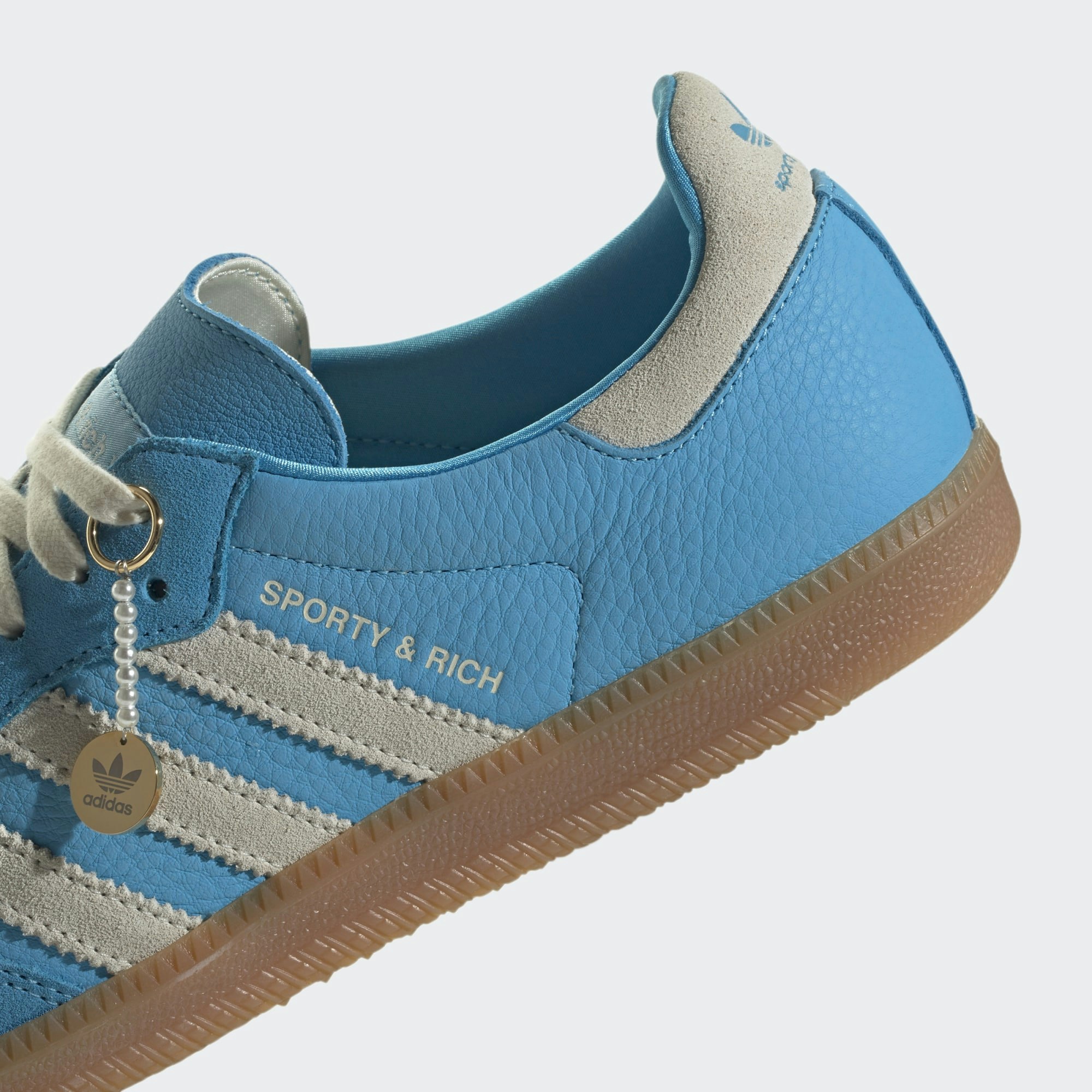 Sporty & Rich x adidas Samba "Light Blue"