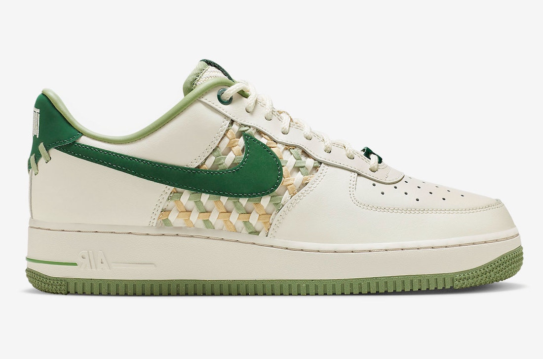 Nike Air Force 1 Low "NAI-KE" (Olive Green)