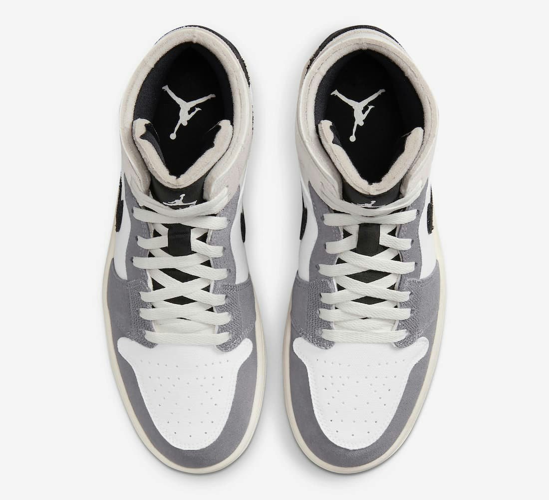 Air Jordan 1 Mid Craft "Cement Grey"