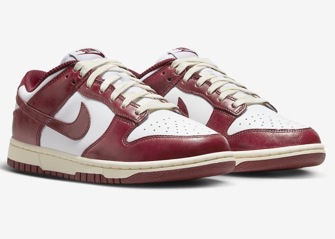 Nike Dunk Low PRM "Team Red"