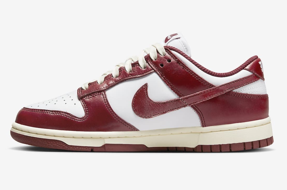 Nike Dunk Low PRM "Team Red"