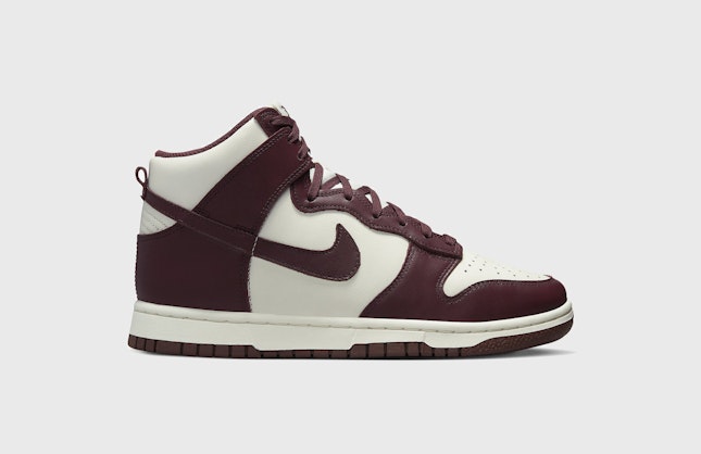 Nike Dunk High "Burgundy Crush"