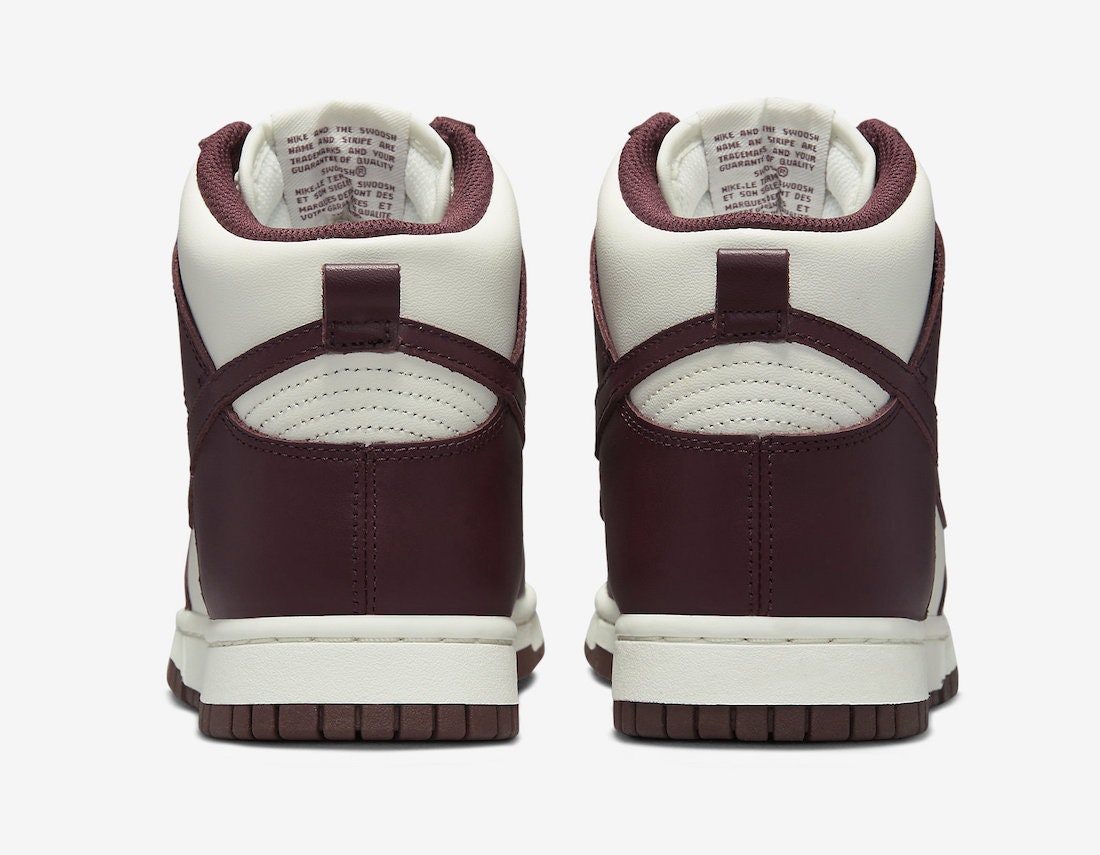 Nike Dunk High "Burgundy Crush"