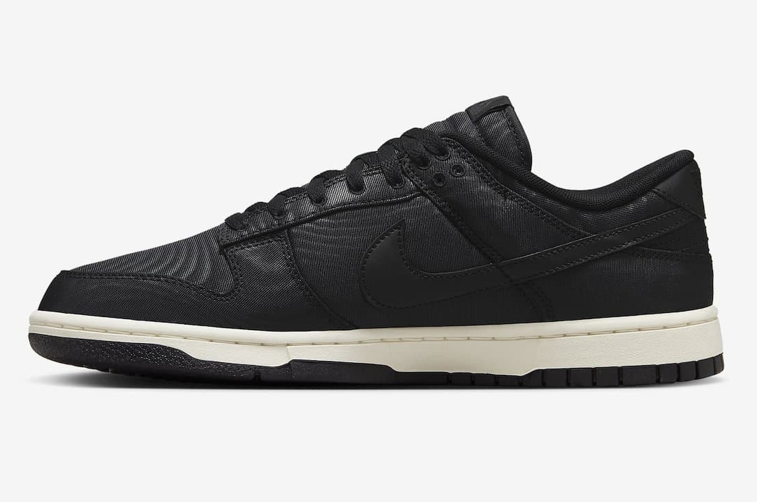 Nike Dunk Low "Black Canvas"