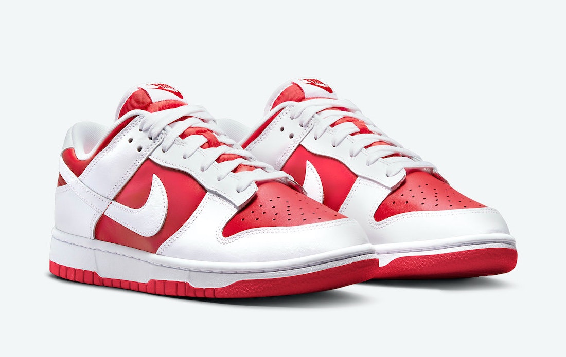 Nike Dunk Low GS "Championship Red"