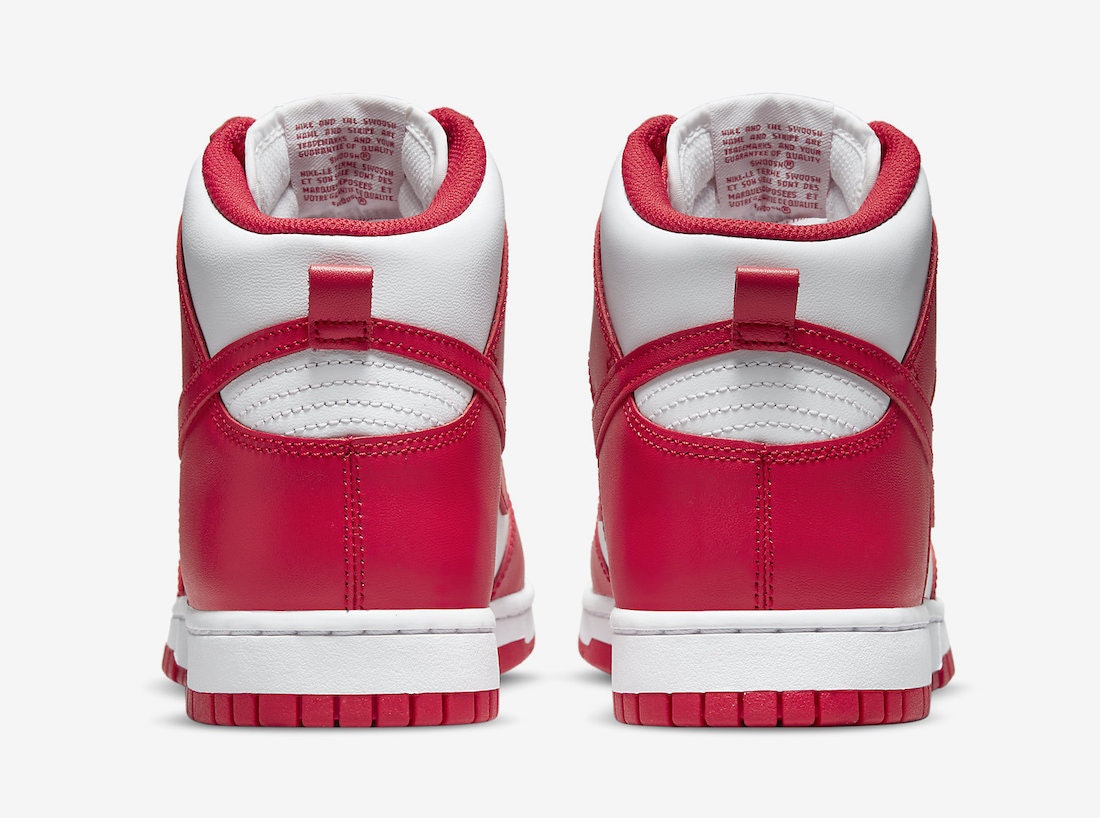 Nike Dunk High GS "University Red"