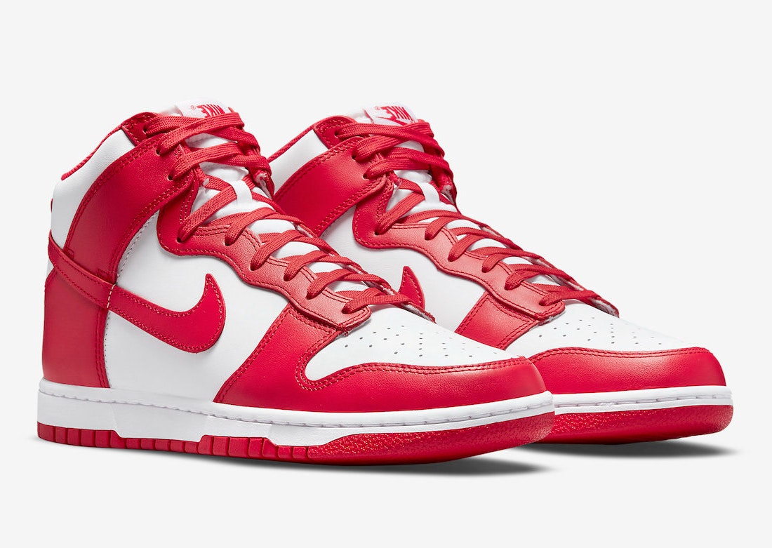 Nike Dunk High GS "University Red"