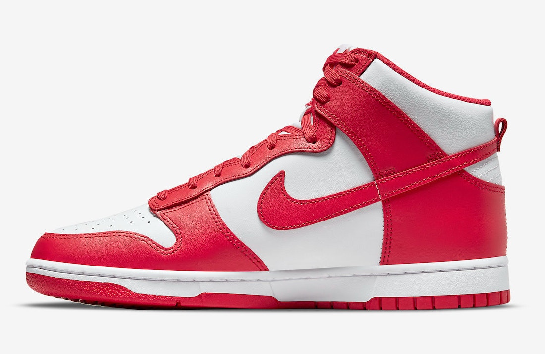 Nike Dunk High GS "University Red"