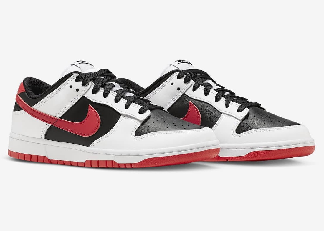 Nike Dunk Low "Red Swoosh"