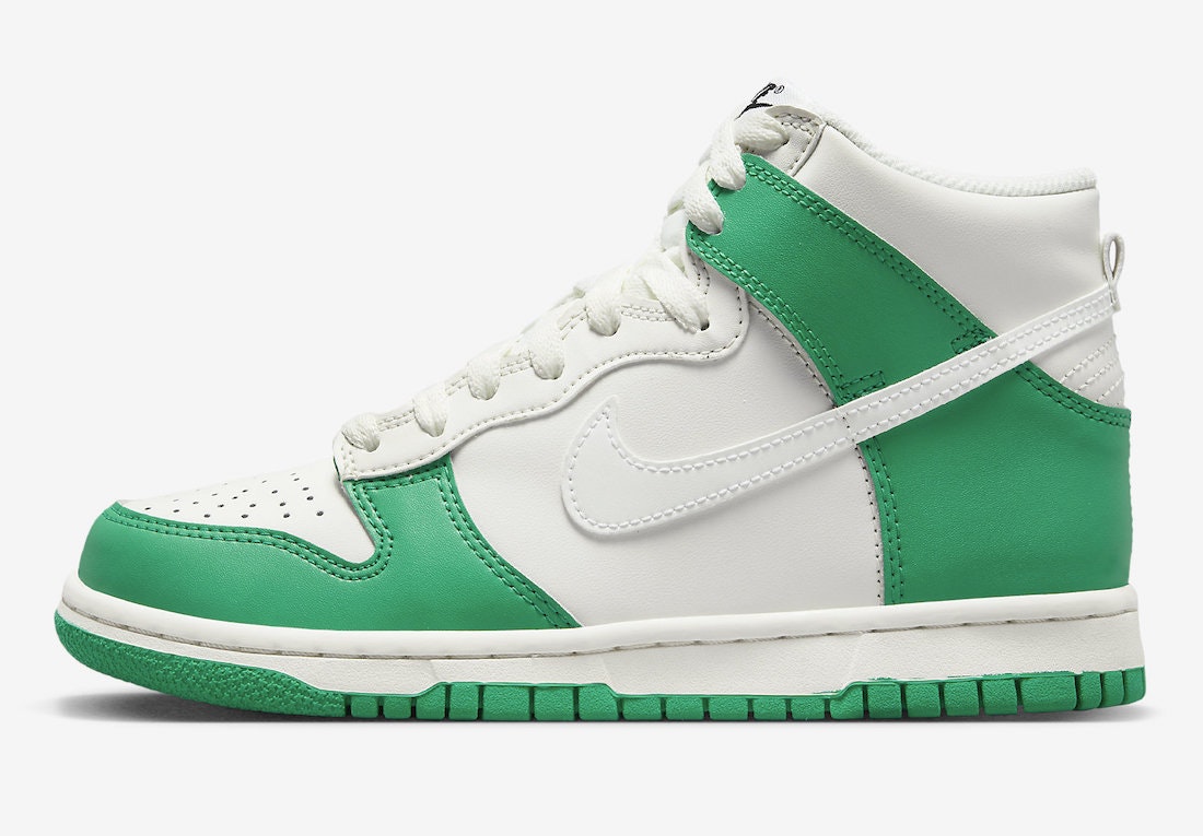 Nike Dunk High GS "Phantom/Stadium Green"