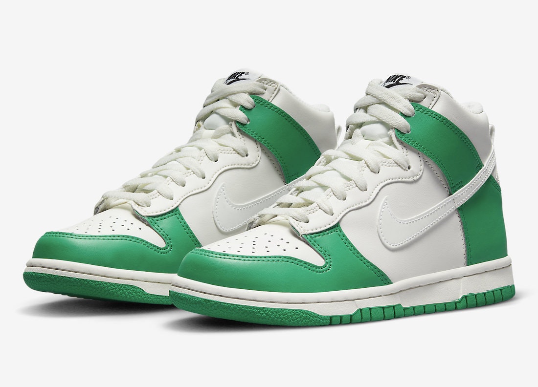 Nike Dunk High GS "Phantom/Stadium Green"