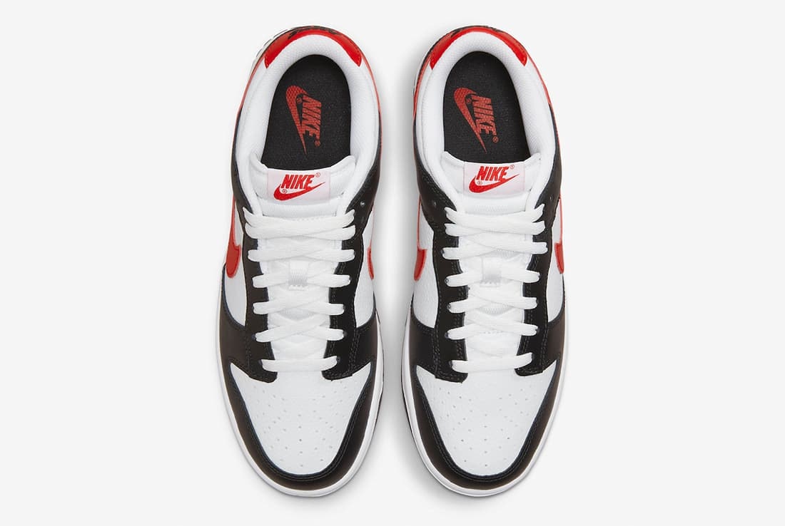 Nike Dunk Low "Red Swoosh Panda"