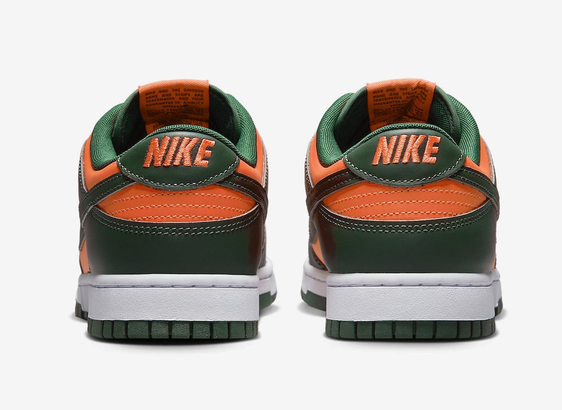 Nike Dunk Low "Miami Hurricanes"