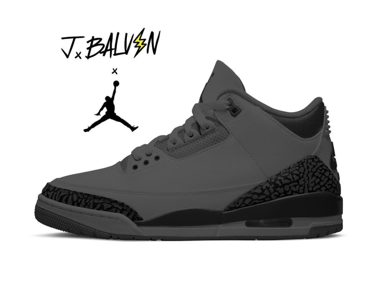 J Balvin x Air Jordan 3