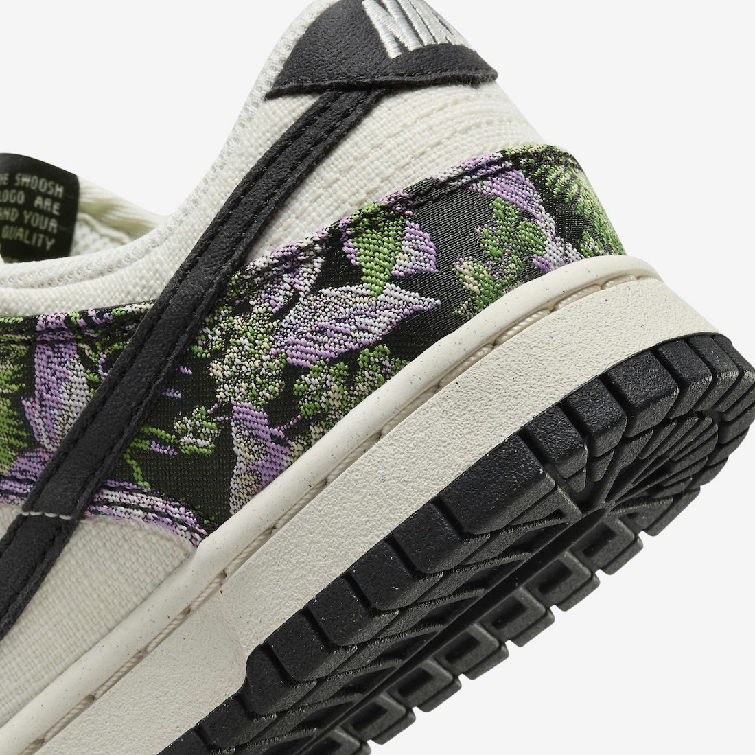 Nike Dunk Low "Next Nature" (Floral Tapestry)