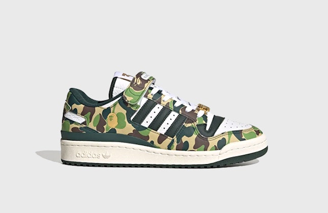 BAPE x adidas Forum Low "30th Anniversary" (Green Camo)