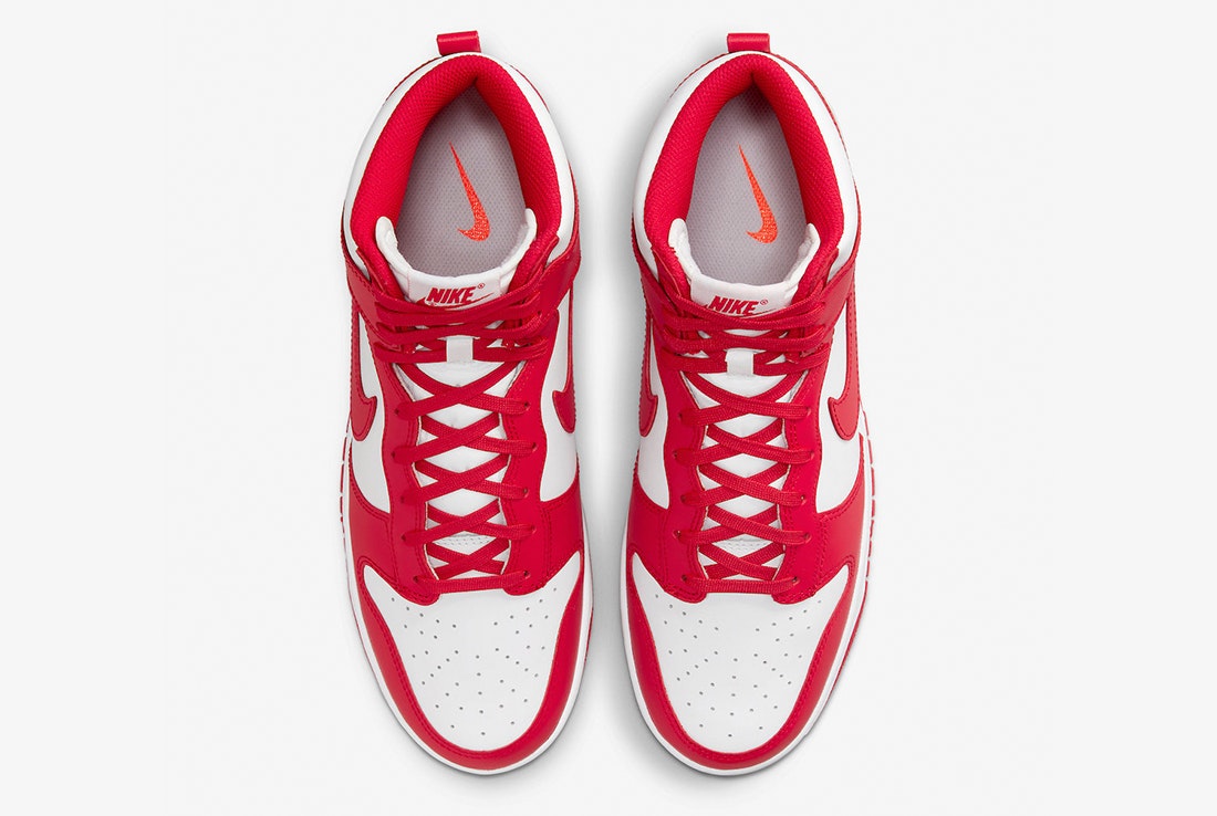 Nike Dunk High GS "University Red"