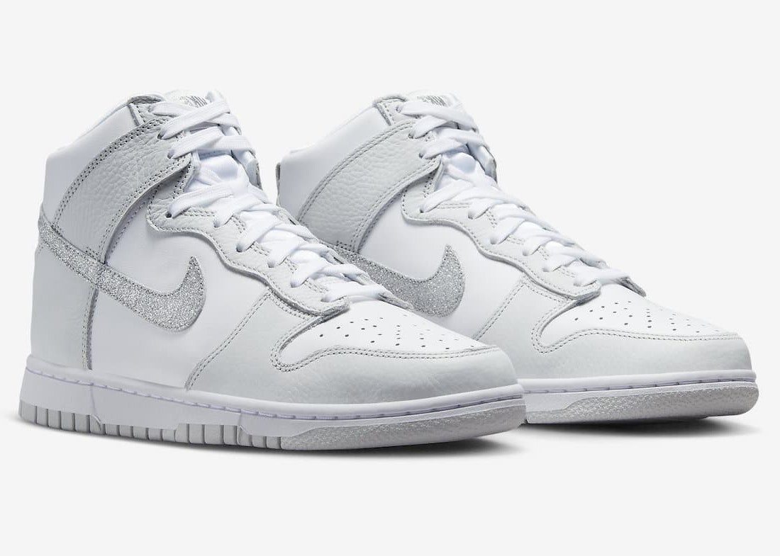 Nike Dunk High "Silver Swoosh"