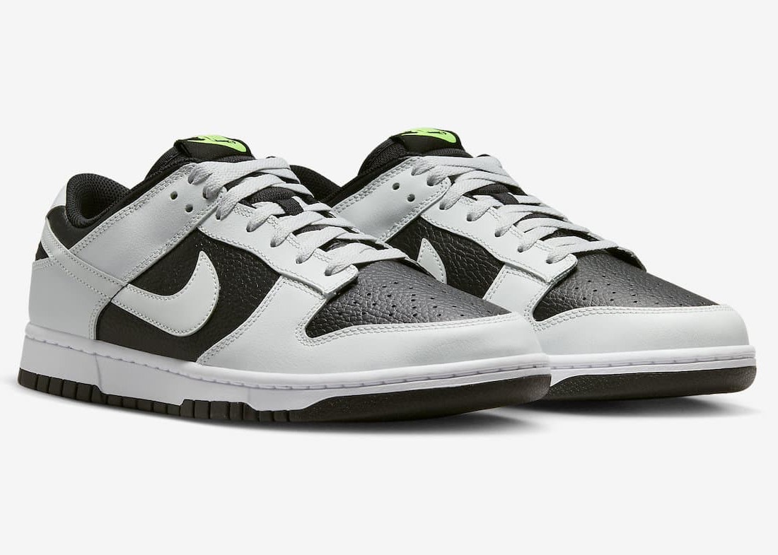 Nike Dunk Low "Reverse Panda Neon"